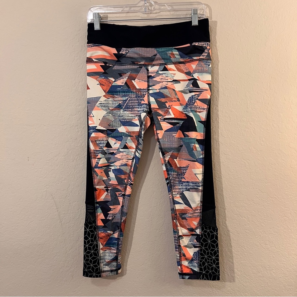 RBX Cropped Leggings • Women’s Medium • Black Performance Activewear